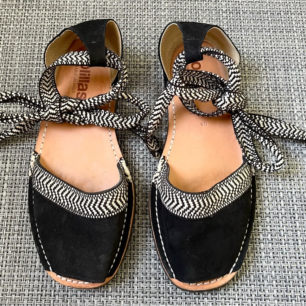 Solillas Suede Leather Shoes. Made in Spain.